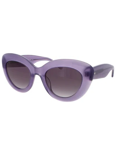 Kate Spade Capri/g/s Plastic Sunglasses In Violet - Violet Gradient