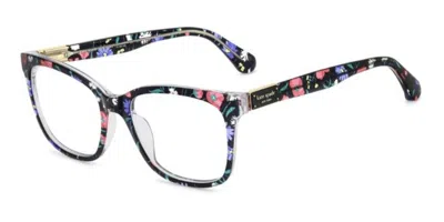 Kate Spade Carolan 2/g Asian Fit Women's Glasses, Black, Size 54 In Multi