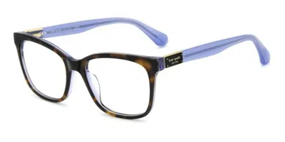 Kate Spade Carolan 2/g Asian Fit Women's Glasses, Tortoiseshell, Size 52 In Black
