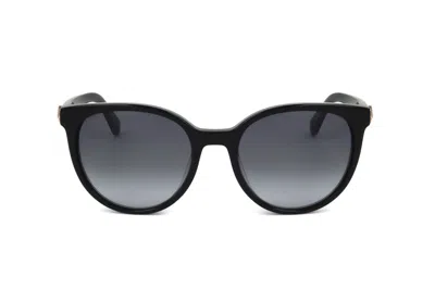 Kate Spade Grey Shaded Cat Eye Ladies Sunglasses Andria/s 0807/9o 51/18 In Black