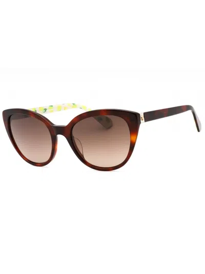 Kate Spade Cat Eye Women's Sunglasses In Brown