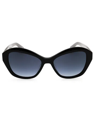 Kate Spade Cat Eye Women's Sunglasses - Aglaia/s Style In Black