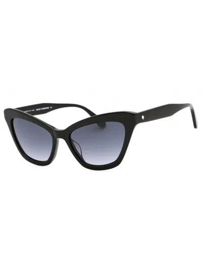 Kate Spade Cat Eye Women's Sunglasses In Black