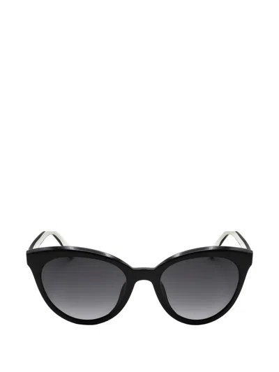 Kate Spade Cat-eye Sunglasses In Black