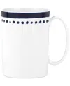 Kate Spade New York Charlotte Street East Mug In White,blue