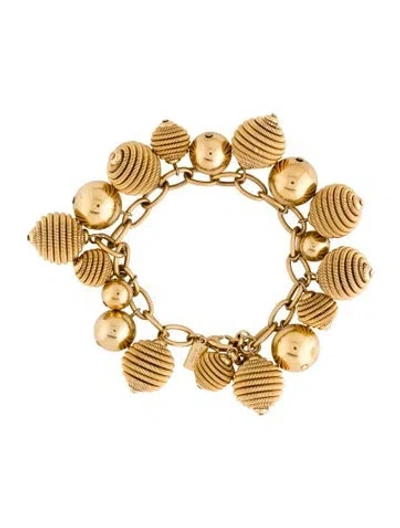 Pre-owned Kate Spade Charm Bracelet, 7.5" In Multi