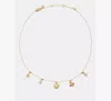 Kate Spade Charm Necklace In Gold