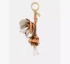 Kate Spade Charmed Calla Lilly Bag Charm In Brown