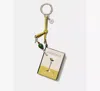 Kate Spade Charmed Leather Cocktail Book Bag Charm