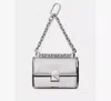 Kate Spade Charmed Metallic Nano Deco Bag Charm In Silver