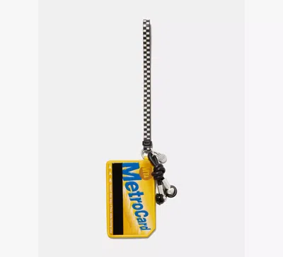 Kate Spade Charmed Nyc Metro Card Bag Charm In Multi