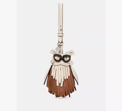 Kate Spade Charmed Ozzy Owl Bag Charm In Brown