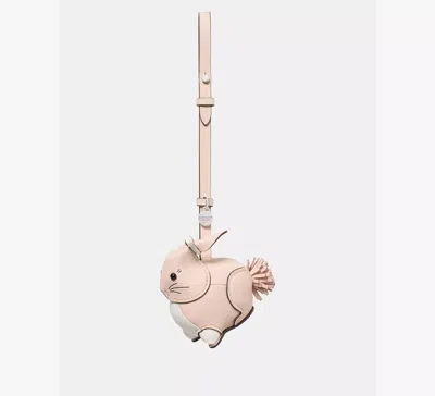 Kate Spade Charmed Pippa Rabbit Bag Charm In Pink