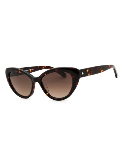 Kate Spade Chic Cat Eye Women's Sunglasses In Black