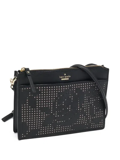 Pre-owned Kate Spade Clarise Cross Body Bag In Black