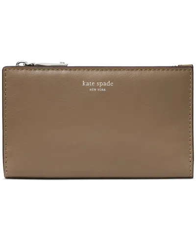 Kate Spade Classic Bifold Wallet In Driftwood