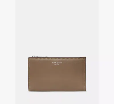 Kate Spade Classic Bifold Wallet In Driftwood