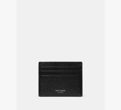 Kate Spade Classic Card Holder In Black