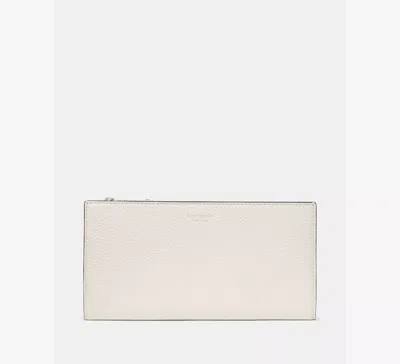 Kate Spade Classic Large Bifold Wallet In Beige