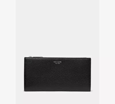 Kate Spade Classic Large Bifold Wallet In Black
