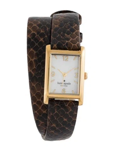 Pre-owned Kate Spade Classic Watch In Multicolor