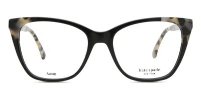 Kate Spade Clio/g Asian Fit Women's Glasses, Black, Size 53