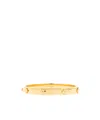 Kate Spade Clover-embellished Bangle Bracelet In Pattern