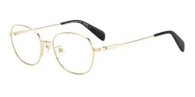 Kate Spade Clover/f Asian Fit Women's Glasses, Gold, Size 51