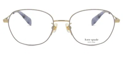 Kate Spade Clover/f Asian Fit Women's Glasses, Gold, Size 51