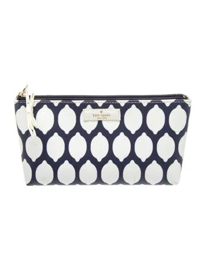 Pre-owned Kate Spade Clutch In Blue