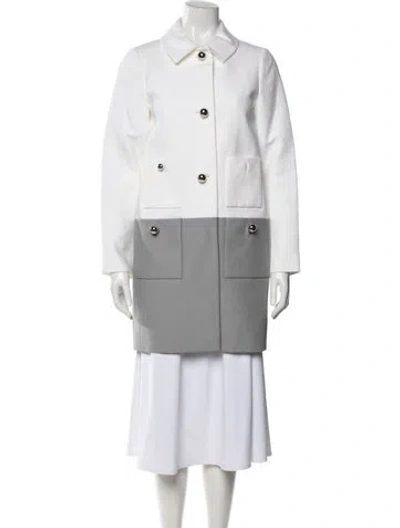 Pre-owned Kate Spade Coat In Multi