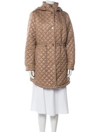 Pre-owned Kate Spade Coat In Neutral