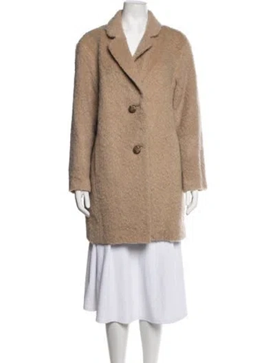 Pre-owned Kate Spade Coat In Neutrals