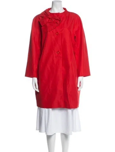 Pre-owned Kate Spade Coat In Red