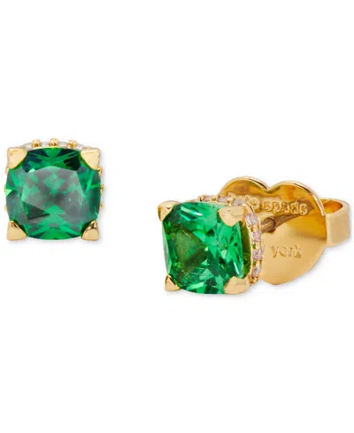 Kate Spade Color Cubic Zirconia Square Stud Earrings In Multi