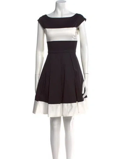 Pre-owned Kate Spade Colorblock Pattern Knee-length Dress In Multi