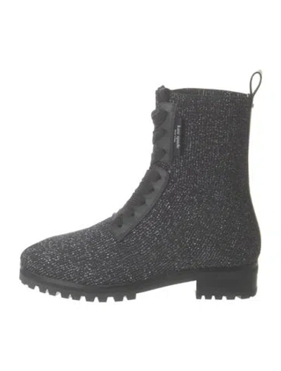Pre-owned Kate Spade Combat Boots In Multi