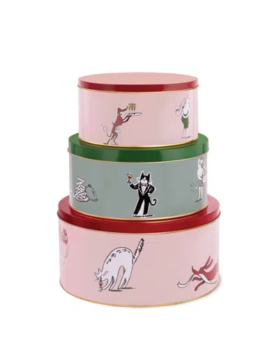 Kate Spade Cookie Tin Set In Multi