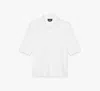 Kate Spade Cotton Polo Shirt In Fresh White