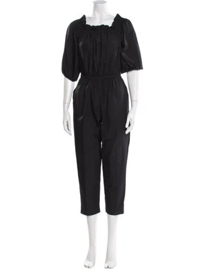 Pre-owned Kate Spade Cowl Neck Jumpsuit In Gray
