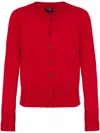 KATE SPADE CREW-NECK CASHMERE CARDIGAN