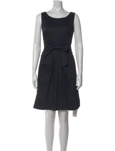 Pre-owned Kate Spade Crew Neck Knee-length Dress In Blue