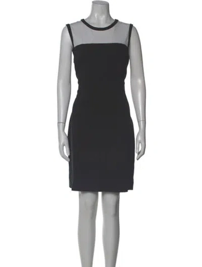 Pre-owned Kate Spade Crew Neck Knee-length Dress In Gray