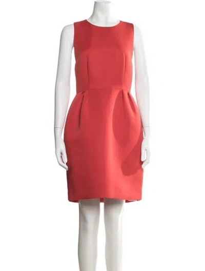Pre-owned Kate Spade Crew Neck Knee-length Dress In Multi