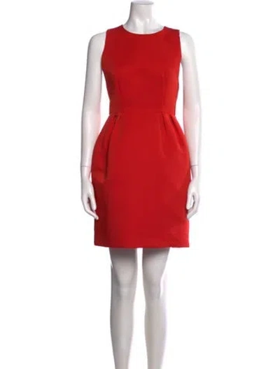 Pre-owned Kate Spade Crew Neck Knee-length Dress In Multi