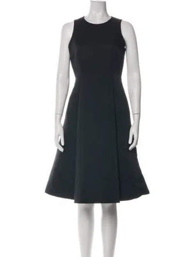 Pre-owned Kate Spade Crew Neck Knee-length Dress W/ Tags In Green