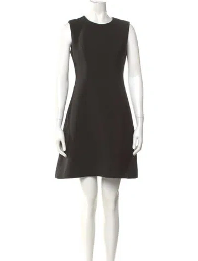 Pre-owned Kate Spade Crew Neck Mini Dress In Green