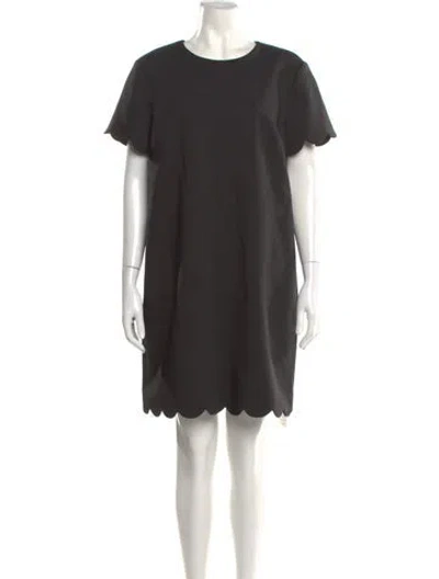 Pre-owned Kate Spade Crew Neck Mini Dress W/ Tags In Gray
