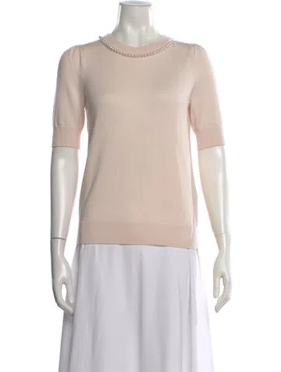 Pre-owned Kate Spade Crew Neck Sweater In Neutral