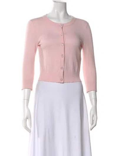 Pre-owned Kate Spade Crew Neck Sweater In Pink